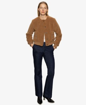 Women's Teddy Long Sleeve Cardigan Jacket