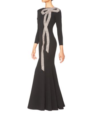 Women's Bow Trim Detail Gown