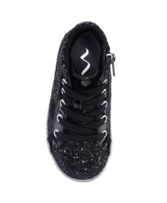 Girls' 7-12 Cass Glitter High Top Sneakers