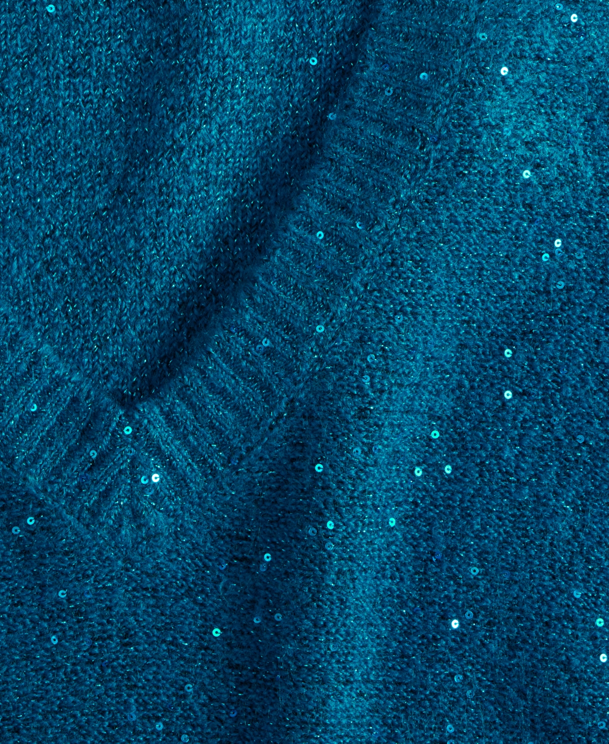 I.n.c. International Concepts Women's Roving Sequin V-Neck Sweater, Macy's Exclusive