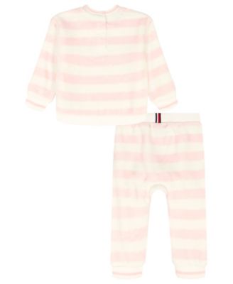 Baby Girls 2-Piece Top and Joggers Set