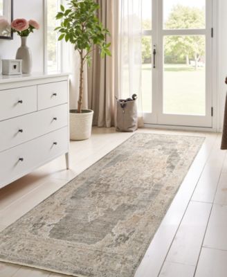 Castille CSL016 2'3"x8' Runner Area Rug