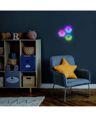 Multi-Color LED Touch Light 3-Pack with Remote Control