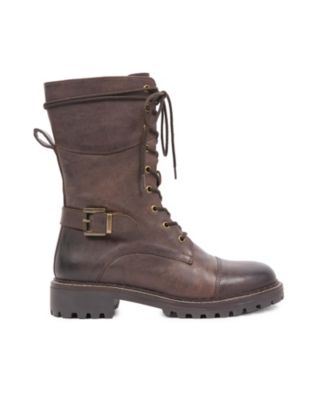 Tall Ankle Lace Up Boot