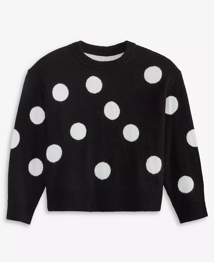 Women's Exploded Dot Pullover Sweater - thumbnail 5