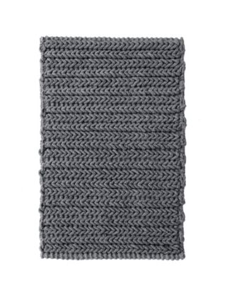 Lasso Yarn-Dyed Cotton Chenille Bath Rug, 20" x 30"