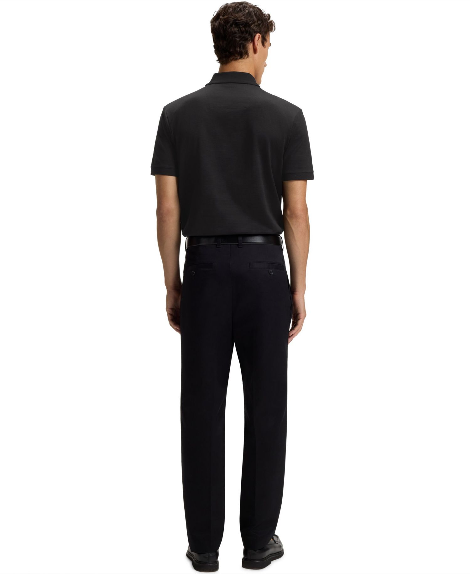 Men's Mercerised-Cotton Polo Shirt