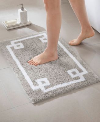 Evan Tufted Cotton Bath Rug, 20" x 30"