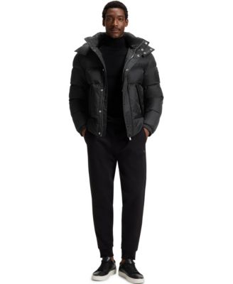 Men's Water-Repellent Jacquard Jacket