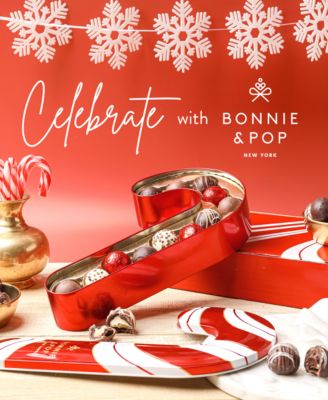 Christmas Chocolate Candy Cane Gift Tin, 12-Pc.