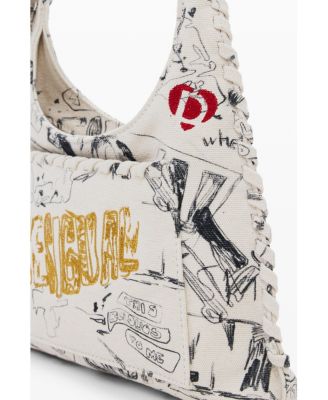 Women's Medium bag with lettering