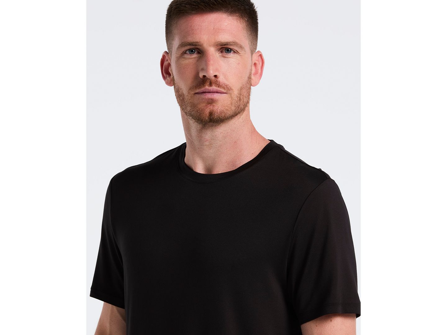 Свитшоты Navy для мужчин, круглый вырез — Perry Ellis Portfolio, цвет: Чёрный — фото 3