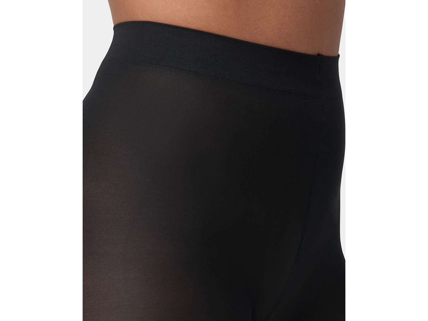 Женские колготки Hue 2-Pack So Silky Sheer Control Pantyhose U10762M2, цвет: Чёрный — фото 2