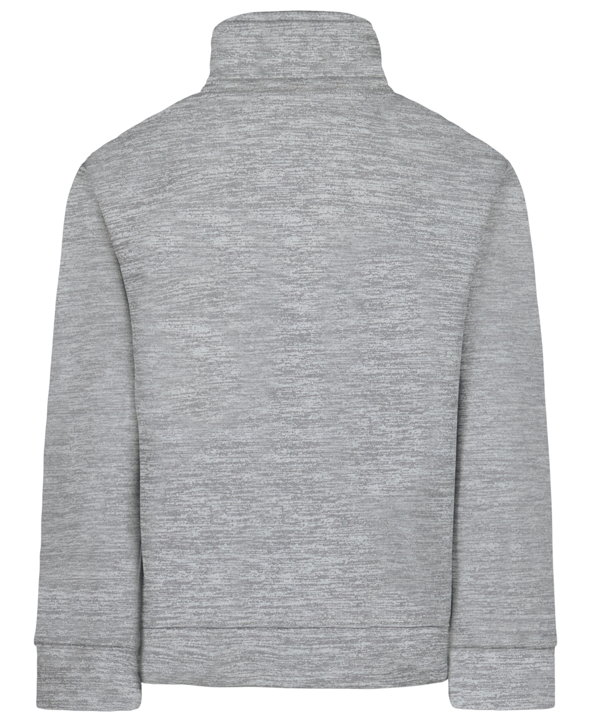 Under Armour Boys 2t-7 Quarter-zip Long Sleeve Sweatshirt In Gray