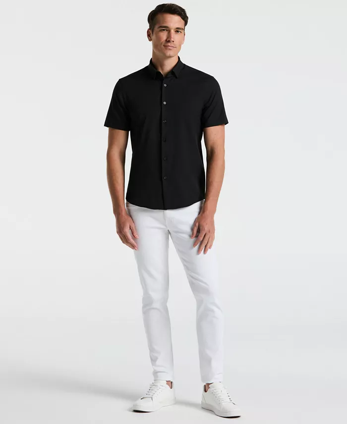 Men's Short-Sleeve Solid Shirt - thumbnail 6