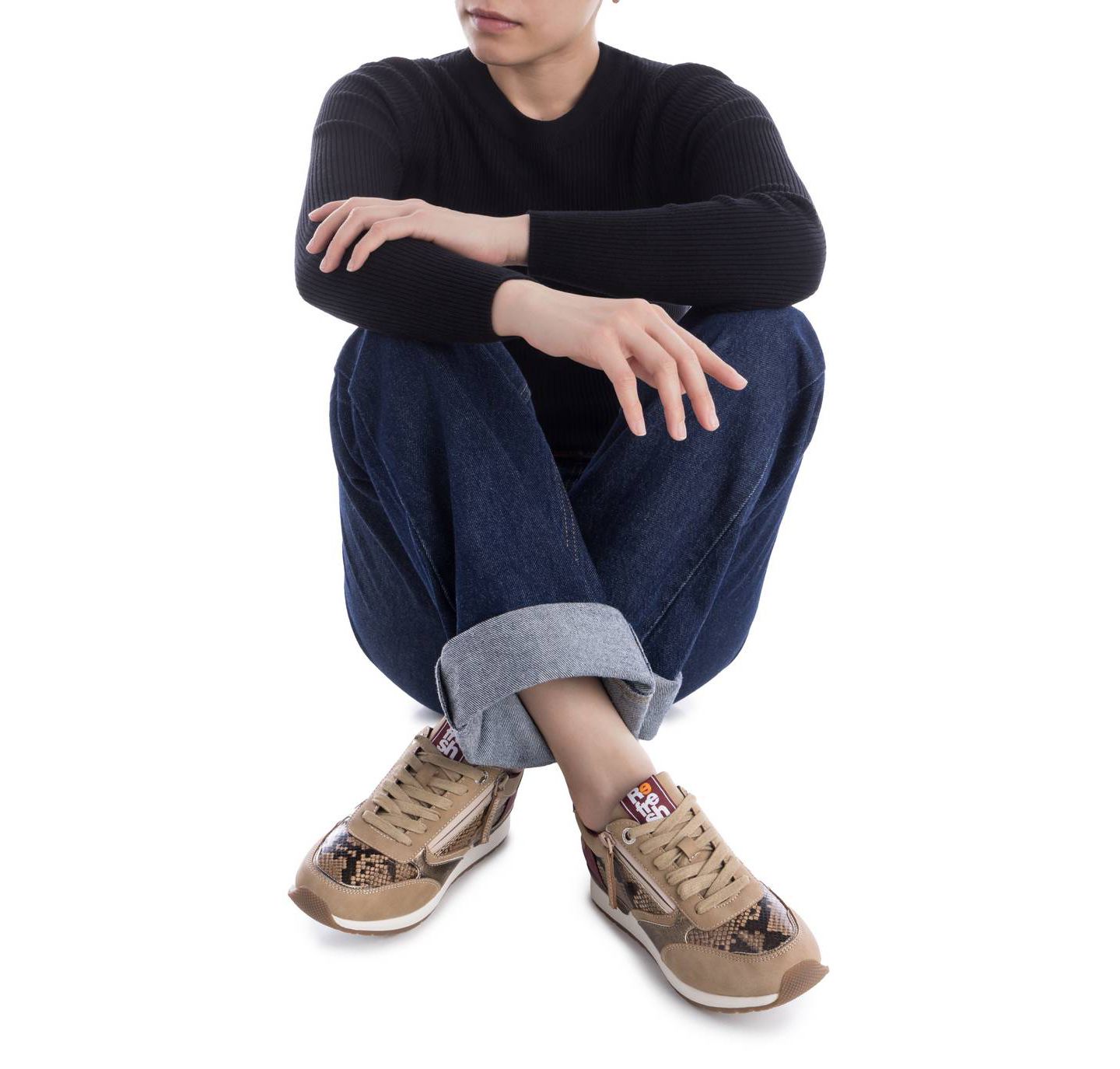 Женские кроссовки XTI Casual Sneakers Refresh Collection, цвет: Бежевый — фото 4