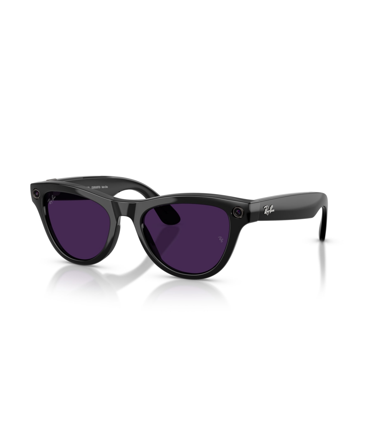 Ray Ban Unisex Ai Meta Gen2 Skyler Transition Glasses, Rw4014 In Black