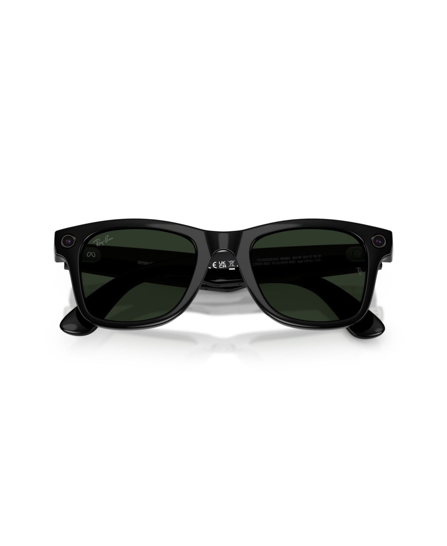 Очки Ray-Ban Meta Gen 2 Ray-Ban Unisex AI Glasses Meta Wayfarer Transitions, RW4012 - GEN 2, цвет: Чёрный — фото 5