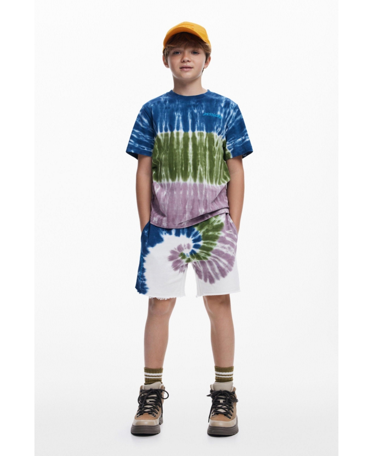 Desigual Boys Boys's Tie-dye T-shirt