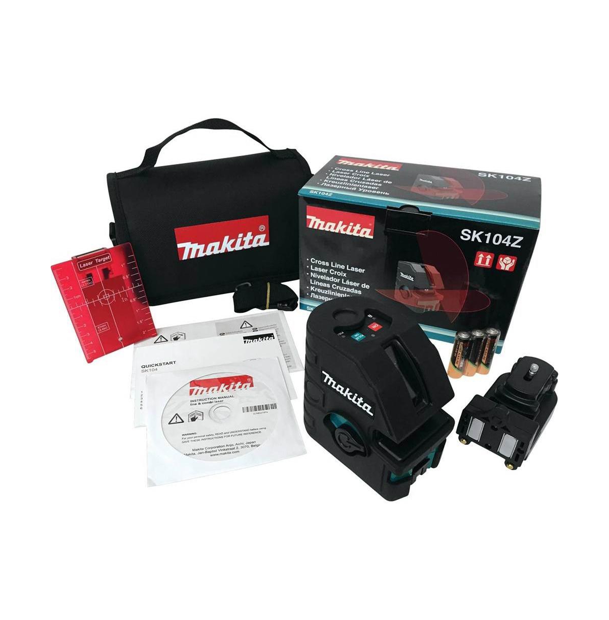 Makita New Tools SK104Z SelfLeveling HorizontalVertical CrossLine Laser Level