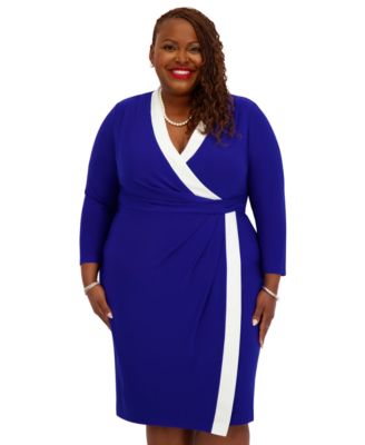 Women's City Wrap V-Neck Dress