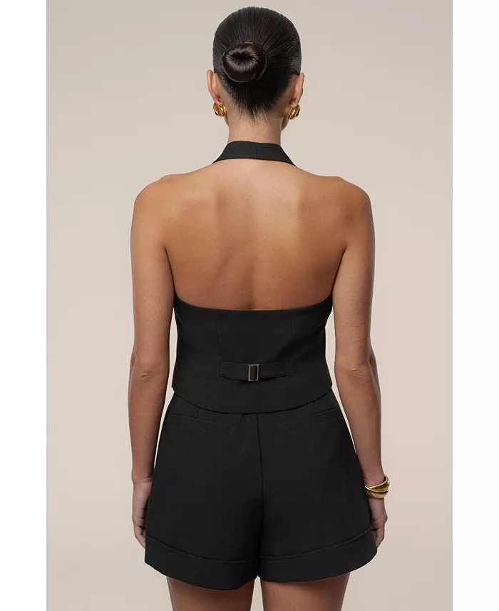 Women's Luxe Halter Vest - thumbnail 6