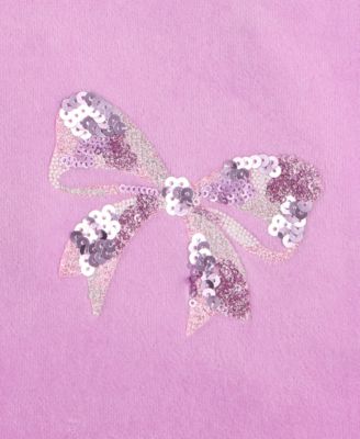 Little & Big Girls Bow Full-Zip Hoodie, Macy's Exclusive