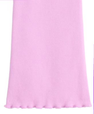 Girls' Toddler 2T-4T Ribbed Flared Leggings, Macy's Exclusive