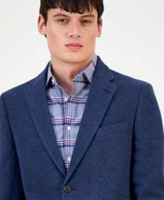 Men's Modern-Fit Tweed Patterned Sport Coat
