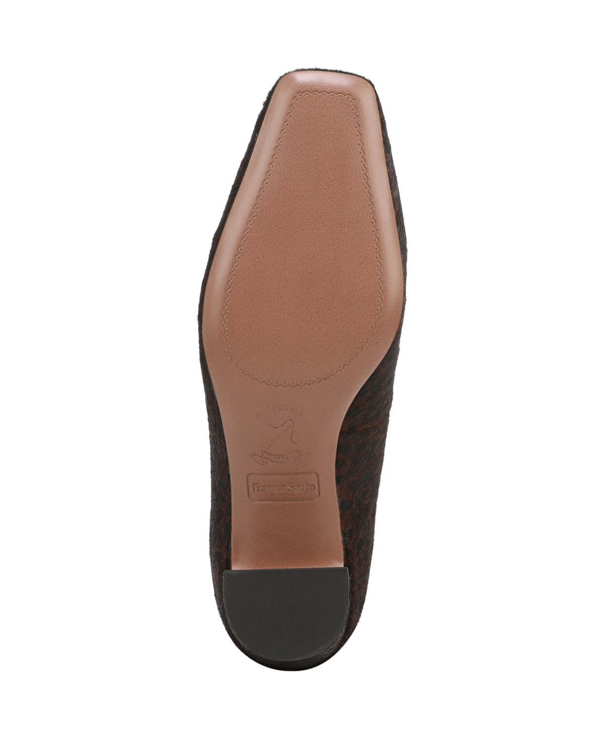 Franco Sarto Salino Square Toe Pump In Animal Print