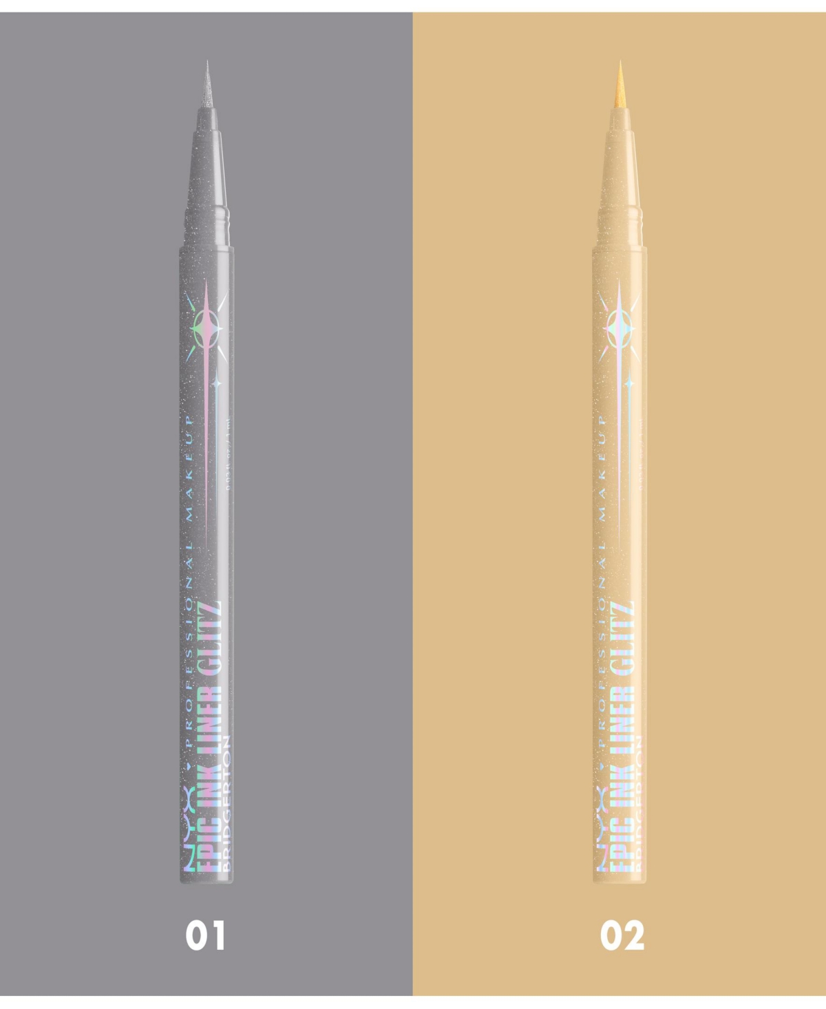 Nyx Professional Makeup Epic Bridgerton Royal Epic Ink Glitz Eyeliner