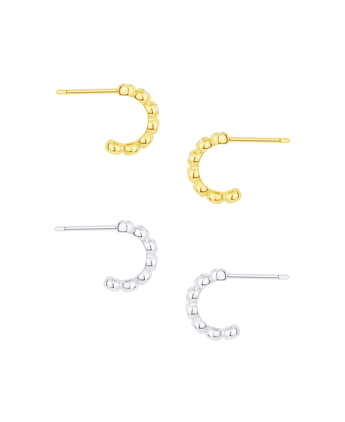 And Now This Duo Hoop Earring Set In Multi