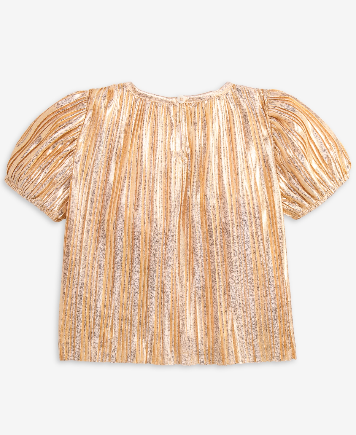 Epic Threads Girls Toddler 2T-4T Metallic Ruffled Top, Macy's Exclusive
