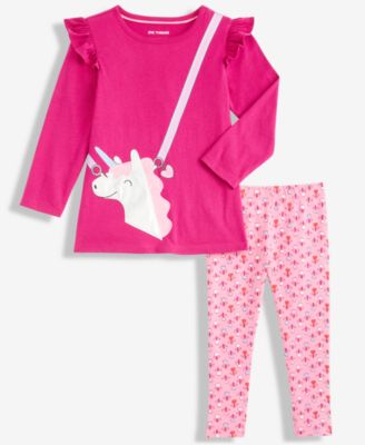 Epic Threads - Toddler Girls Unicorn Graphic Top & Leggings Set