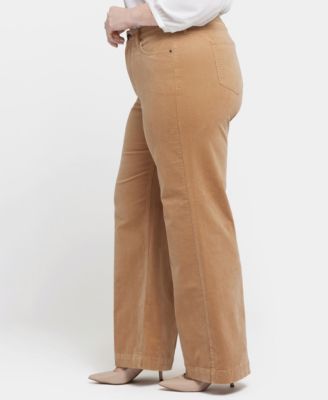 Plus Size Corduroy Teresa Wide Leg Pants