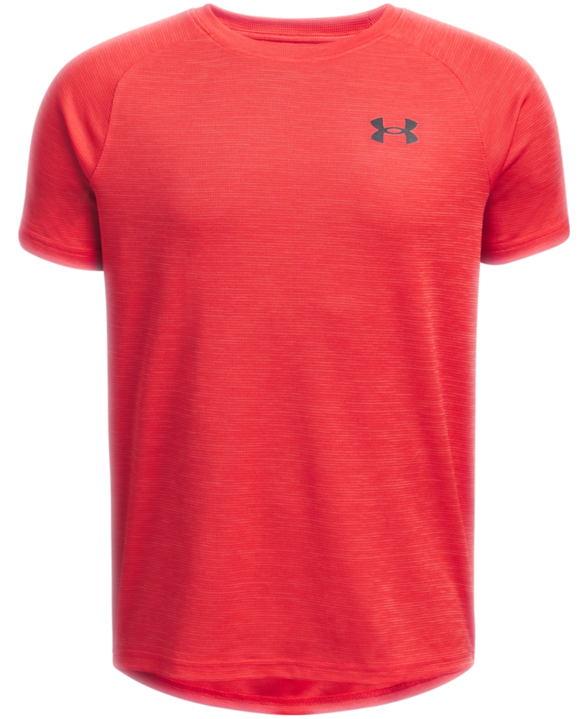 Under Armour Boys 6-18 Tech Textured Short Sleeve T-shirt In Red