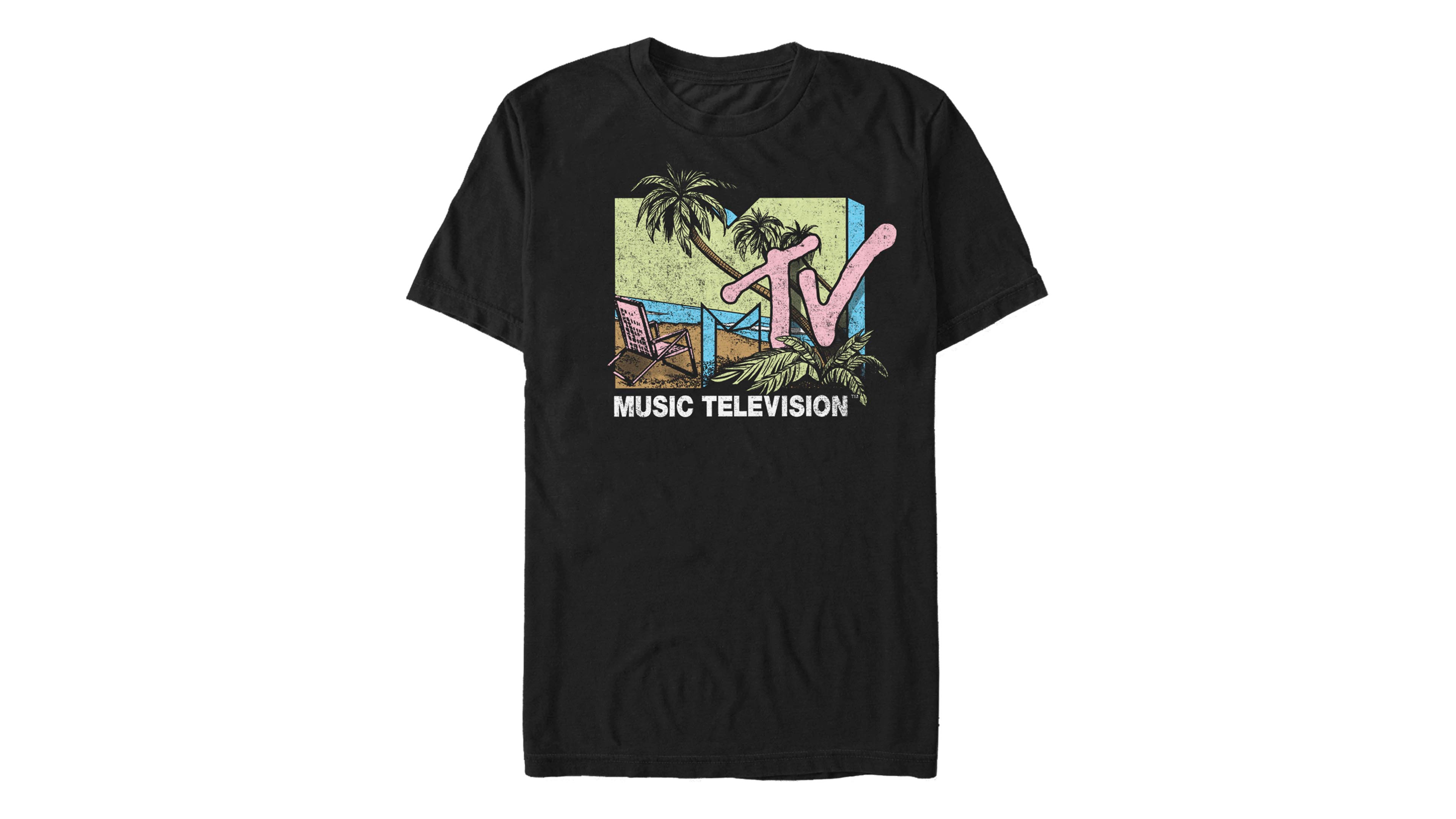 Fifth Sun Men's Mtv Crewneck Short Sleeve T-Shirt