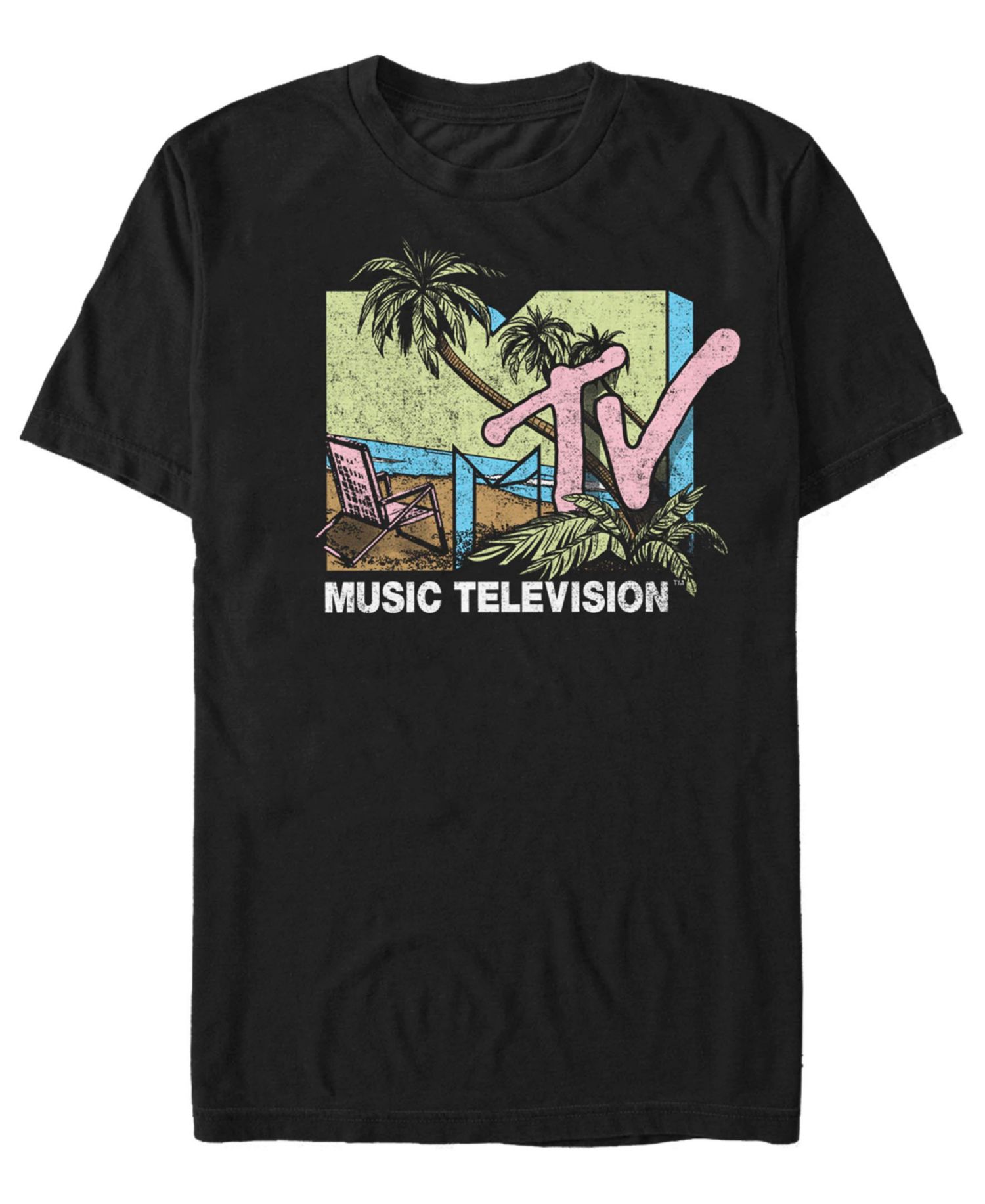 Men's MTV Crewneck Short Sleeve T-Shirt