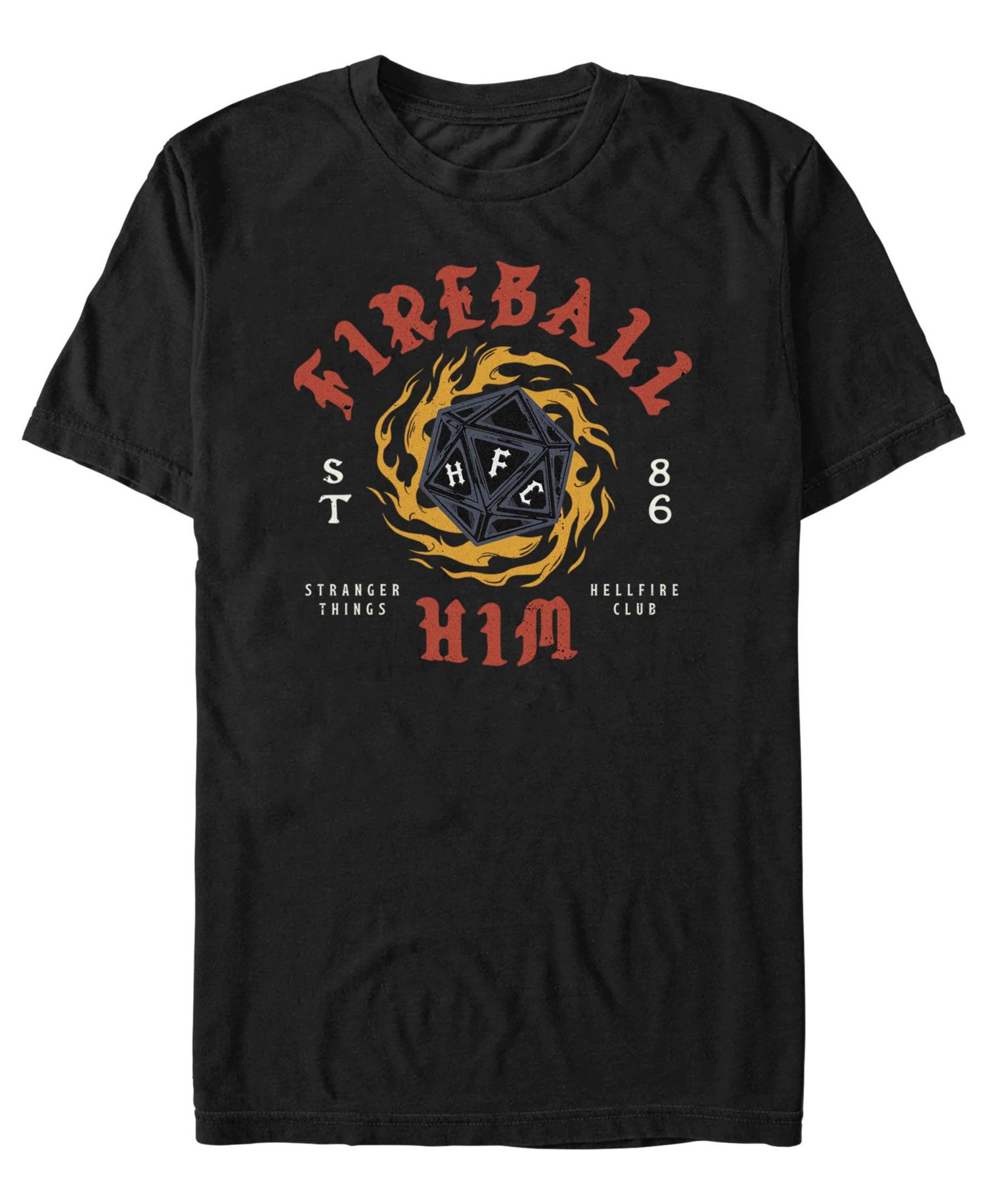 Men's Stranger Things Crewneck Regular Fit T-Shirt