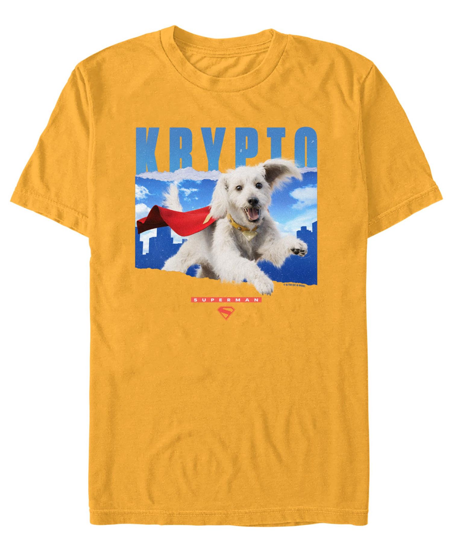 Men's Superman 2025 Krypto Crewneck T-Shirt