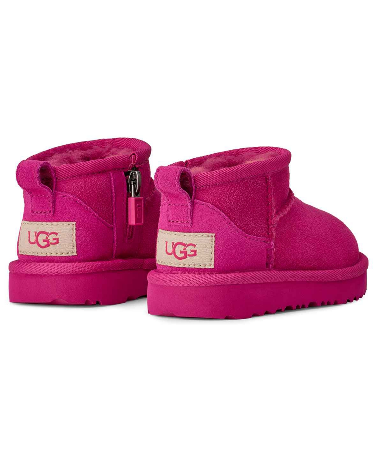 Ugg Baby Classic Ultra Mini Boots In Pink