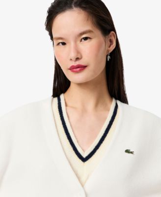 Women's V-Neck Cardigan Sweater