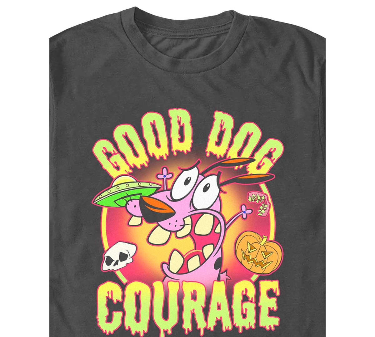 Fifth Sun Men's Courage the Cowardly Dog T-Shirt