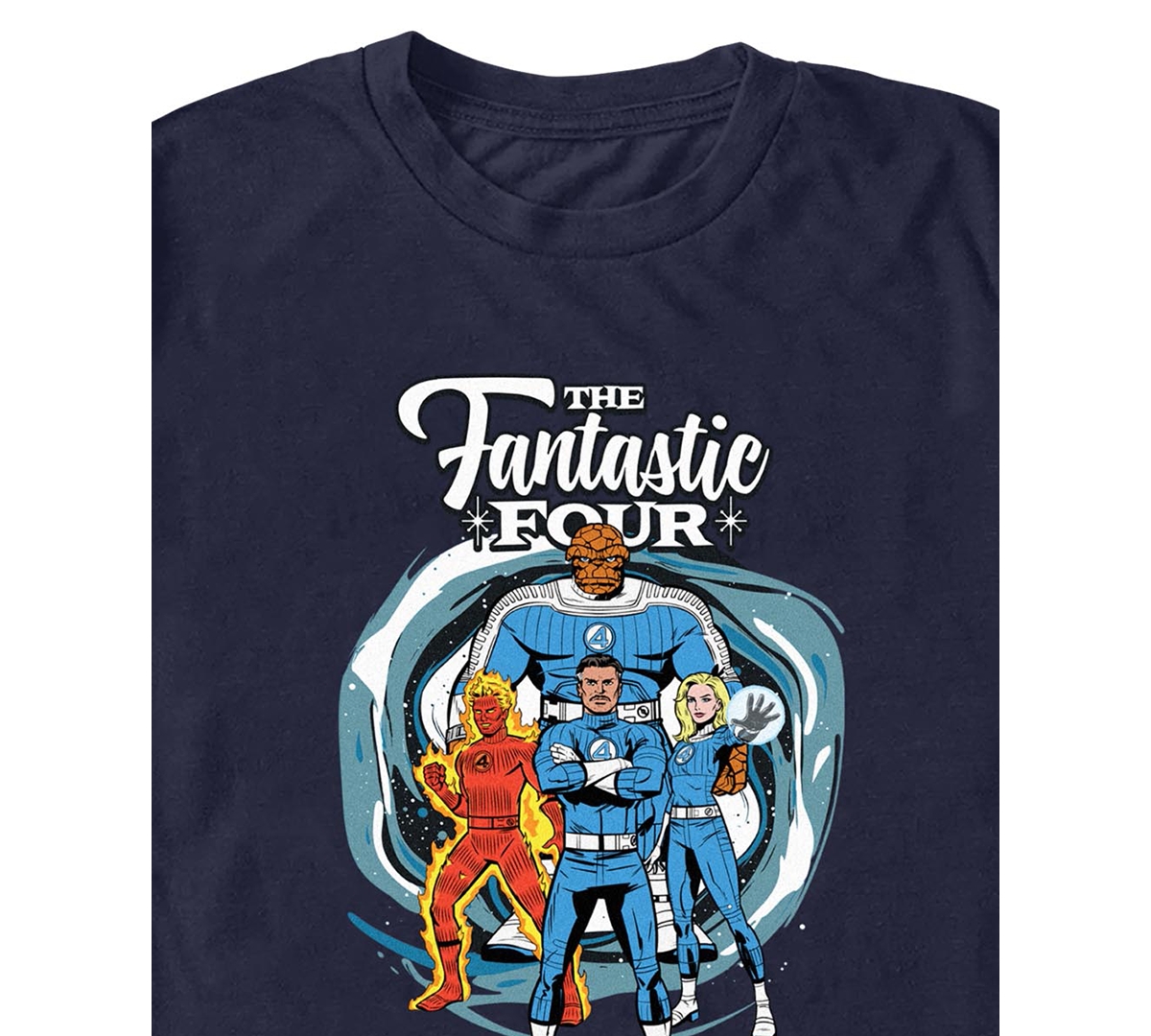 Fifth Sun Men's Fantastic 4 First Steps Crewneck T-Shirt