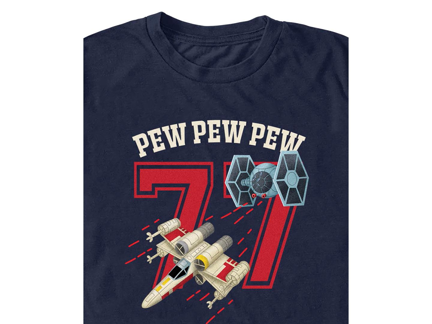 Мужская футболка Fifth Sun Star Wars Crewneck, цвет: Тёмно-синий — фото 2