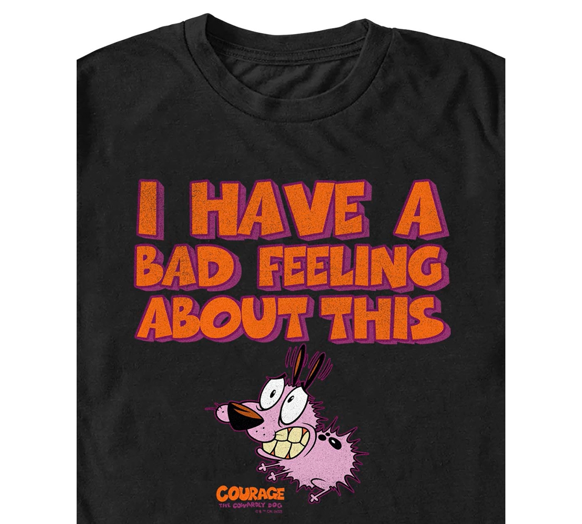 Fifth Sun Men's Courage the Cowardly Dog T-Shirt