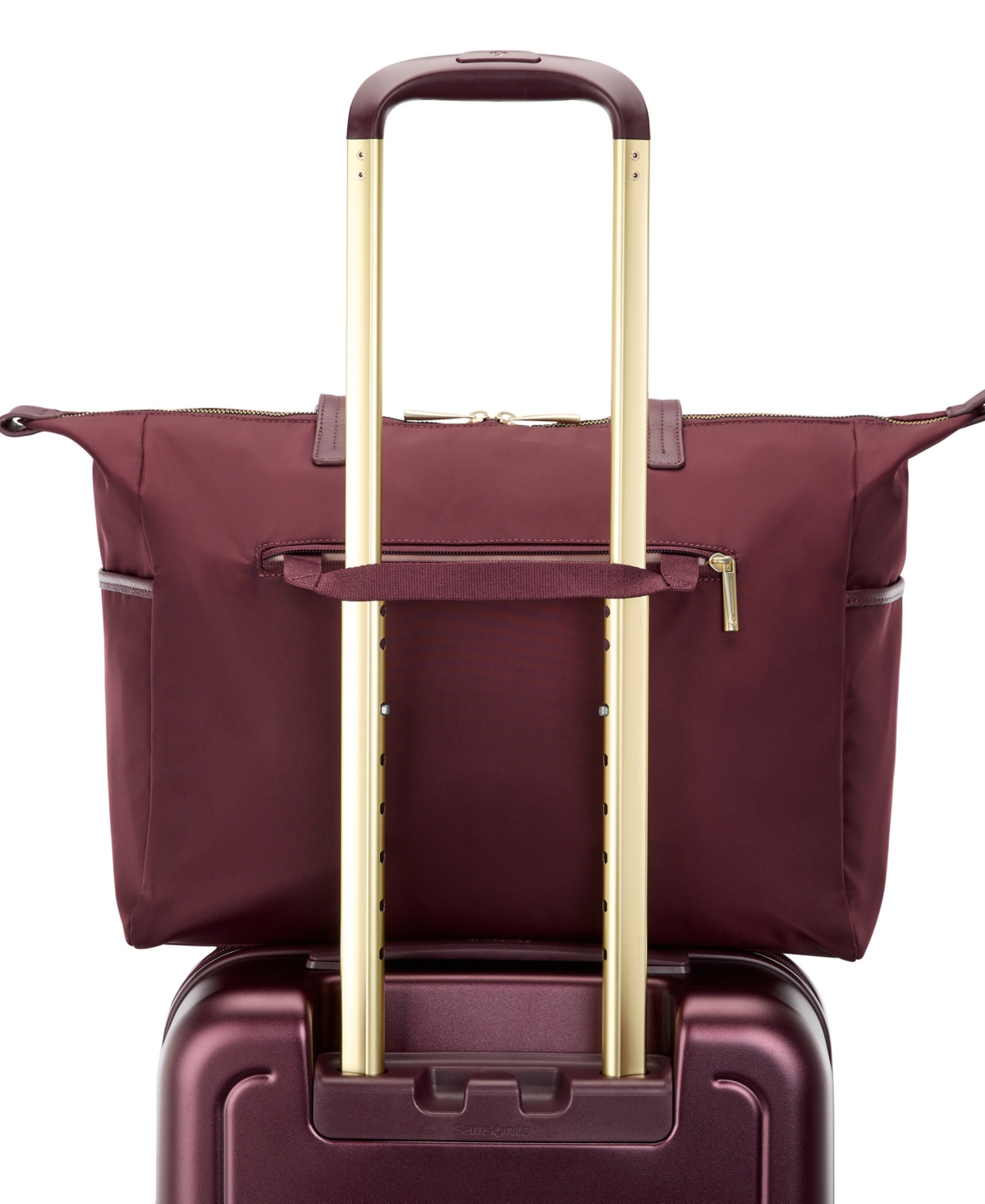 Samsonite Mobile Solution Tote In Burgundy