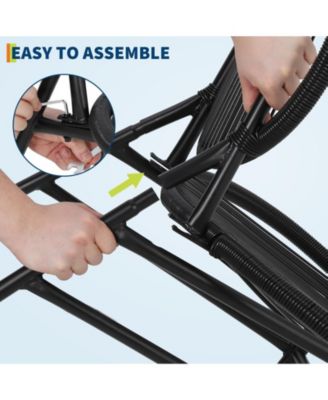 3-Piece Outdoor Seating Acapulco Chair All Weather Small Patio Bistro Set of 2 Chairs and Side Table Modern Outdoor Furniture