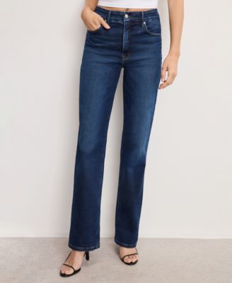 Women's Soft Tech Good True Straight-Fit Jeans, Regular & Plus Size