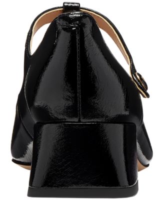 Women's Angelina T-Strap Mary Janes Round Toe Pumps